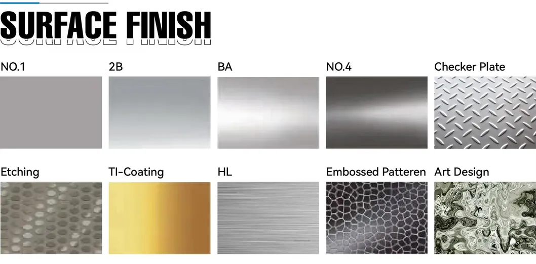 Płyta ze stali nierdzewnej 201 o wysokiej odporności na korozję, długość 1000mm-6000mm 0