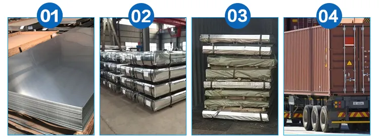 Płyty ze stali nierdzewnej o rozmiarze 18 GB/ASTM Standard dla zastosowań przemysłowych 3