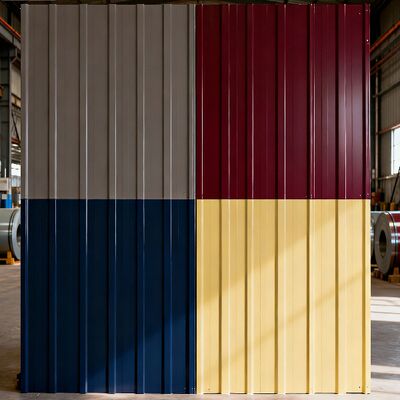 kupować Blacha profilowana PPGI PPGL powlekana kolorem o gładkiej powierzchni i stabilnym kolorze produkcja online